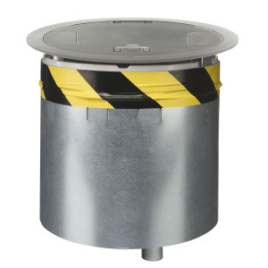 Hubbell S1R10PTZNKL 10in Recessed Fitting