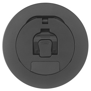 Hubbell S1R4CVRBLK 4in. Recessed Cover Assembly