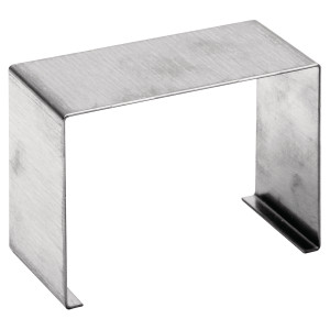 Hubbell HBLALU3806 Cover Clip - Anodized Aluminum