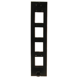 Hubbell FSPNHD4X 4-Port Unloaded Snap-In Panel