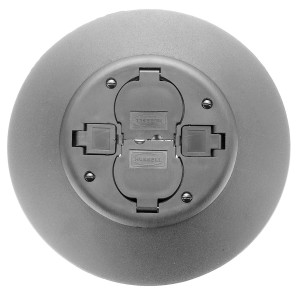 Hubbell PT2X2SFGY 2x2 Flush Fitting