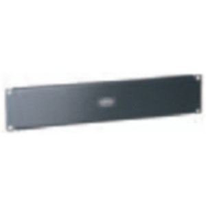 Filler Panel  3.5in. H/2U  Black