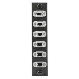 Hubbell FSPNMTPRPGY6 Fiber Adapter Panel