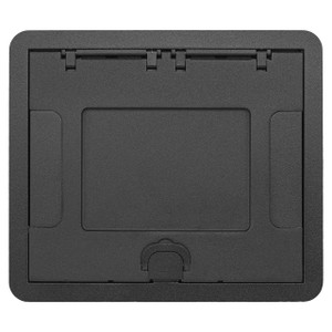 Hubbell 610GCCVRBKC Carpet Cover