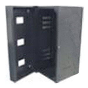 Hubbell QuadCab Wall Mount Cabinet 24in. H x 26in. D Solid Door Black **Drop Ship Only**