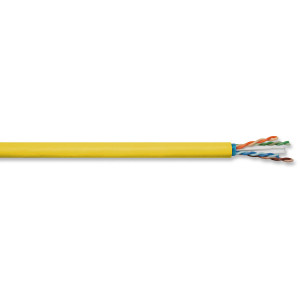 Hubbell C6ASPPDSY Cat 6A Plenum Reduced Dia