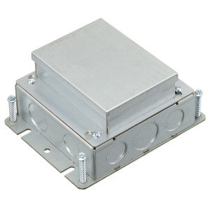 Hubbell FB2421 Rectangular Floorbox - 1-Gang