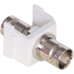 Hubbell iStation Frame Module Snap Fit Connector Fitting BNC Connector White