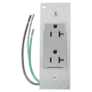 Hubbell PWFB10MPDR20GRY 10G Floorbox Subplate