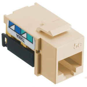 Hubbell NSJ5EI24 Cat5e Angled Jack 24-Pack