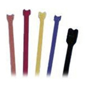 Hubbell Cablemgt, Fastener,Velcro,8,YL,10PK - Install Quickly With CUT TO Length Straps