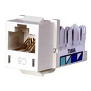 NextSpeed Category 6 Jack  Universal  Office White
