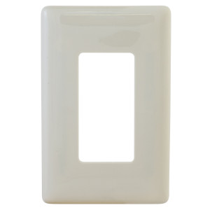 Hubbell NPS26LA 6-Gang Decorator Wallplate - Light Almond
