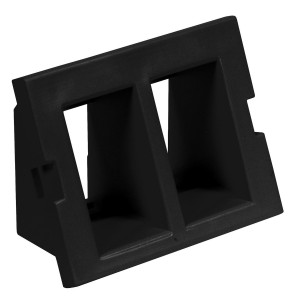 Hubbell IM2IA15BK 2 Port Keystone Module