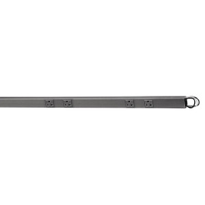 Hubbell Non-metallic Raceway Plugtrak 6 Feet 20A 125V 1-CIRCUIT 6 Duplex- Multiple SP - PT206112BK