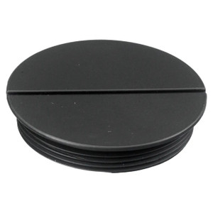 Hubbell S1RPLUG2BLK 2in. Furniture Feed Plug