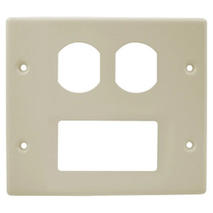 Hubbell HBL4747BRIV 2G Duplex/Straight Receptacle