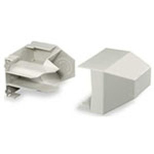 BaseTrak (PB3) Conduit Adapter/Ceiling Fitting  Office White