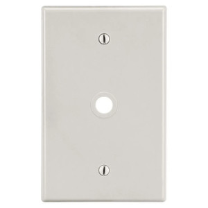 Hubbell PJ11LA Polycarbonate Wallplate