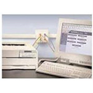 LanTrak (PL1) Single-Channel  Non-Metallic Raceway  Latching  7ft.  Office White