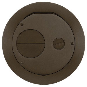 Hubbell CFBS1R6FFCVRBRZ 6in Round Cover - Antique Bronze