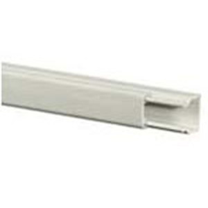 PremiseTrak (PT1) Single-Channel  Non-Metallic Raceway  Latching  7ft.  Office White