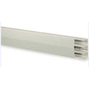 BaseTrak (PB3) 3 Channel  Non-Metallic Raceway  Non-Latching  10ft.  Office White  **Drop Ship Only**