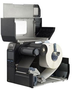 Sato WWCLP1C01-NAR CL4NX Plus RFID printer control panel and display detail