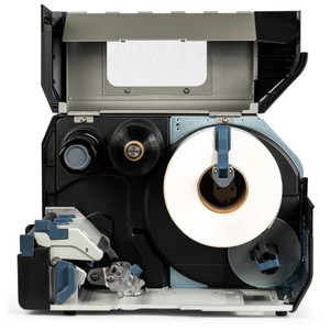 SATO CL4NX Plus WWCLP2101-NAR 305dpi printer media roll and loading mechanism detail