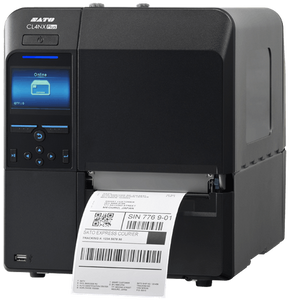 SATO CL4NX Plus 203dpi industrial thermal transfer printer WWCLP1501-WAN front view