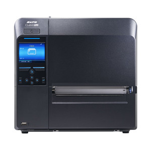 SATO CL6NX Plus thermal printer control panel and display detail
