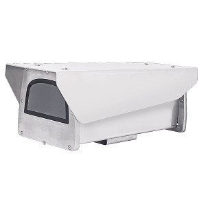 Vivotek AE-510-I protective camera housing detail view stainless steel construction