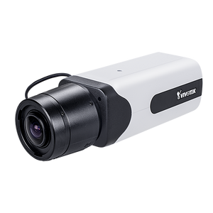 Vivotek IP9191-HT-V2 8MP box network camera with 3.9-10mm lens front view