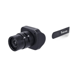 8MP Vivotek IP9191-HT-V2 network camera lens and front panel detail view