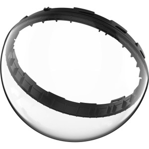 Axis 02938-001 clear dome detail showing hard coat scratch resistant surface