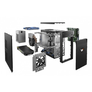 Hanwha WRT-P-3102W-4 Mini-Tower Wisenet WAVE Network Video R - Image 3