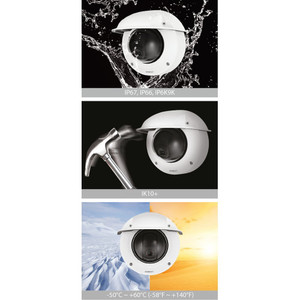 Hanwha XNV-A8084R/KEX Hanwha XNV-A8084R/KEX 5MP Vandal-Resistant Dome