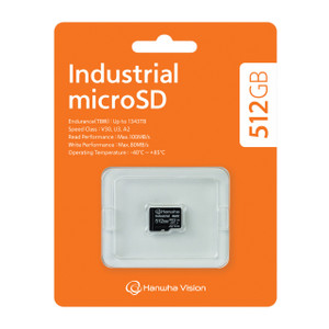 Hanwha SPP-E512G 512GB Industrial MicroSD Card
