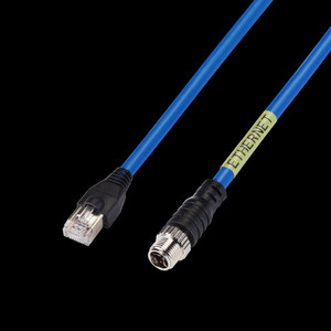 Hanwha SPP-C08020E M12 Ethernet Cable 2M