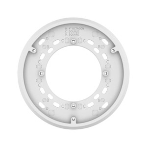 Hanwha SBD-150GP Adapter Plate for Double 4" Octagon