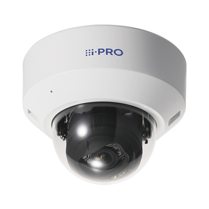 i-PRO WV-S2136LA 2MP indoor dome camera with AI front view white background