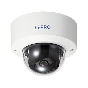 5MP i-PRO WV-S25500-F6L vandal-resistant surveillance dome side angle