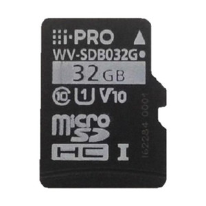 i-PRO WV-SDB032G 32GB microSDHC Memory Card for Surveillance