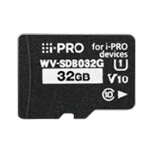 i-PRO WV-SDB032G 32GB microSDHC Memory Card