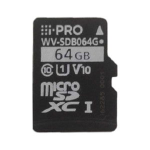 i-PRO WV-SDB064G 64GB microSDXC Memory Card