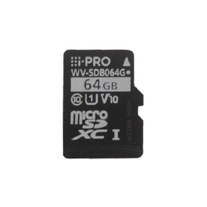 i-PRO WV-SDB064G 64GB microSDXC Memory Card