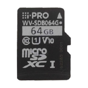i-PRO WV-SDB064G 64GB microSDXC Memory Card