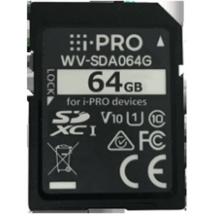 i-PRO WV-SDA064G 64GB SDXC Memory Card for Surveillance (view 2)