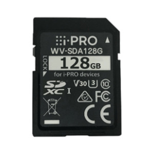 i-PRO WV-SDA128G 128GB SDXC Memory Card for Surveillance