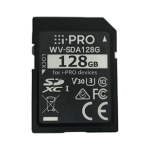 i-PRO WV-SDA128G 128GB SDXC Memory Card for Surveillance